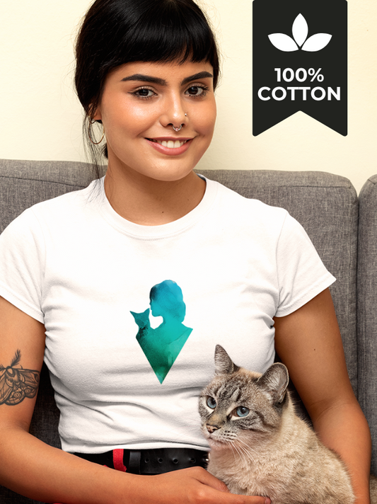 Elegant Cats Charm - Short Sleeve Tee