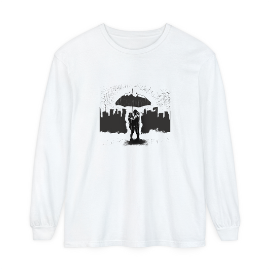 Kiss in the City - Long Sleeve T-Shirt