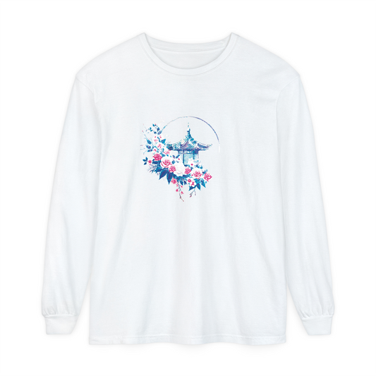 Temple Bloom - Long Sleeve T-Shirt