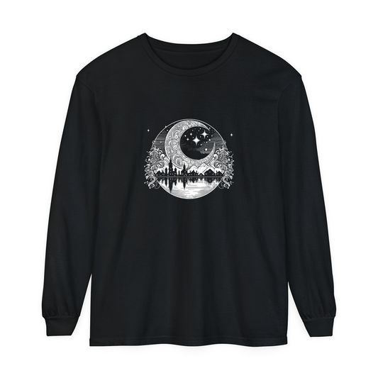 Winter Moon - Long Sleeve T-Shirt